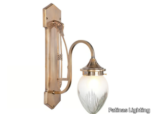 COLOGNE I - Brass wall lamp _ Patinas Lighting