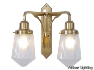 BARCELONA II - Handmade brass wall lamp _ Patinas Lighting