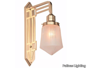 HOFFMANN I - Handmade brass wall lamp _ Patinas Lighting