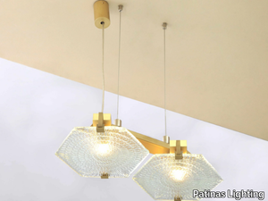 HEXXA PENDANT 02 - LED glass pendant lamp _ Patinas Lighting