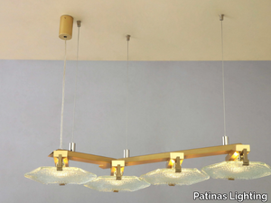 HEXXA PENDANT 04 - LED glass pendant lamp _ Patinas Lighting