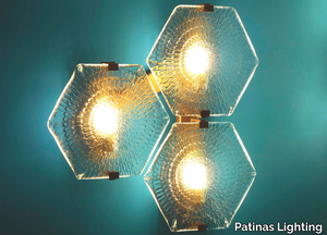 HEXXA WALL LIGHT 03 OL - LED glass wall lamp _ Patinas Lighting