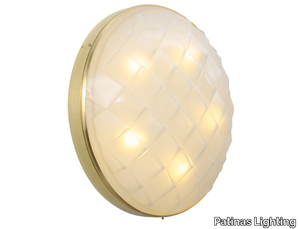 MACARON CEILING LAMP 50 - LED brass ceiling light _ Patinas Lighting