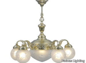 PECS I - Handmade brass chandelier _ Patinas Lighting