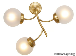 PRIMAVERA 3 - Brass wall lamp _ Patinas Lighting