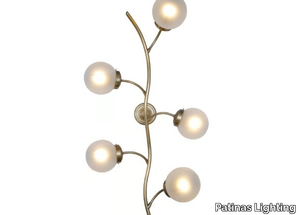 PRIMAVERA 5 - Brass wall lamp _ Patinas Lighting