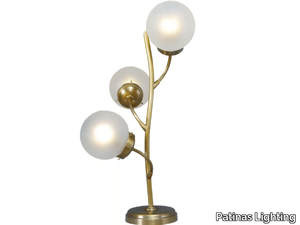 PRIMAVERA - Handmade brass table lamp _ Patinas Lighting