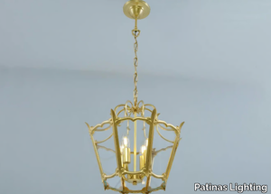 LATERNA II - Brass pendant lamp _ Patinas Lighting