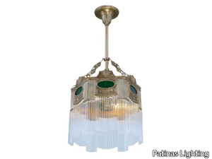 TRIEST I - Handmade brass pendant lamp _ Patinas Lighting