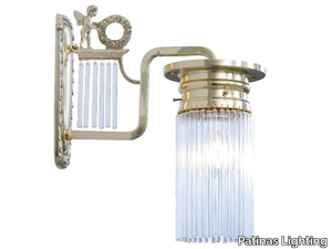 VENICE I - Handmade brass wall lamp _ Patinas Lighting