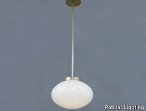 COOPER I - Glass pendant lamp _ Patinas Lighting