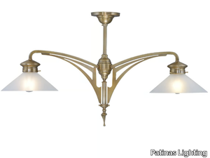 AVIGNON 2 - Handmade brass pendant lamp _ Patinas Lighting