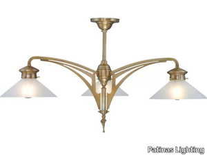 AVIGNON 3 - Handmade brass pendant lamp _ Patinas Lighting