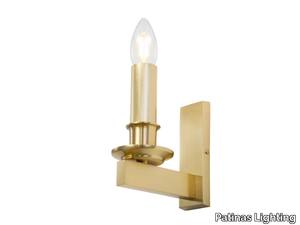 LOS ANGELES WALL LIGHT 70 - Brass wall lamp _ Patinas Lighting