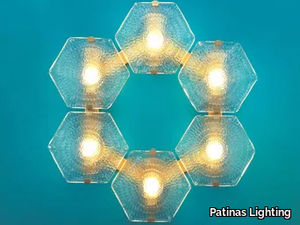 HEXXA WALL LIGHT 06 OL - LED glass wall lamp _ Patinas Lighting