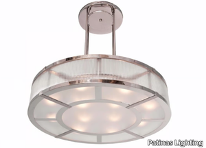 MONTREAL III - Handmade brass pendant lamp _ Patinas Lighting