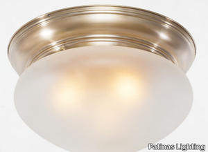 TRIBU 30/1 - Brass ceiling light _ Patinas Lighting