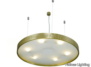 ÉCLIPSE G9 - LED handmade brass pendant lamp _ Patinas Lighting