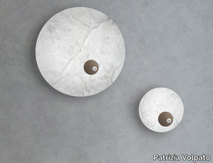 LUNA NUOVA - Alabaster wall lamp / ceiling lamp _ Patrizia Volpato