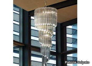 CRISTALLI 5025 - Glass pendant lamp _ Patrizia Volpato