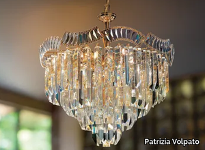 CRISTALLI 6008 - Glass pendant lamp _ Patrizia Volpato