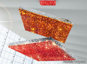 MAGMA 451 - Pendant lamp with crystals _ Patrizia Volpato