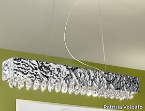 MAGMA 452 - Pendant lamp with crystals _ Patrizia Volpato