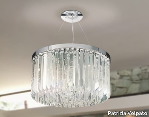 RIFLESSI 5083 - Lead Crystal pendant lamp _ Patrizia Volpato