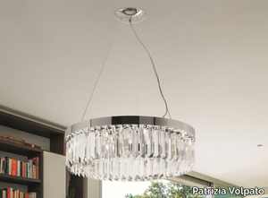 RIFLESSI 5085 - Lead Crystal pendant lamp _ Patrizia Volpato