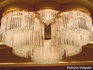 RIFLESSI 5003 - Lead Crystal ceiling lamp _ Patrizia Volpato