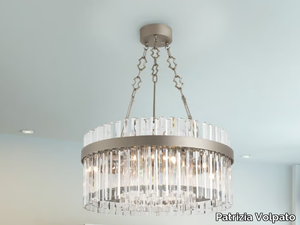 RIFLESSI 7200 - Lead Crystal pendant lamp _ Patrizia Volpato