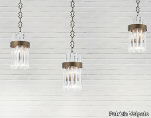 RIFLESSI 7200 - Lead Crystal pendant lamp _ Patrizia Volpato