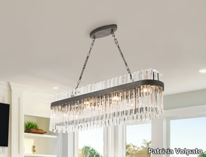 RIFLESSI 7210 - Lead Crystal pendant lamp _ Patrizia Volpato