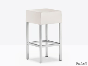 CUBE 1402 - Upholstered stool _ Pedrali