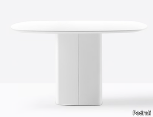 AERO TAE_130X130 - Square steel table _ Pedrali