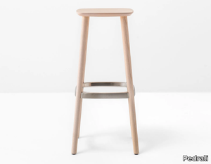 BABILA 2706 - Wooden stool with footrest _ Pedrali