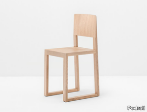 BRERA 380 - Oak chair _ Pedrali