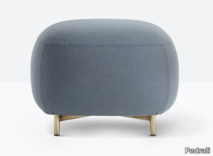 BUDDY 210 - Upholstered square fabric pouf _ Pedrali