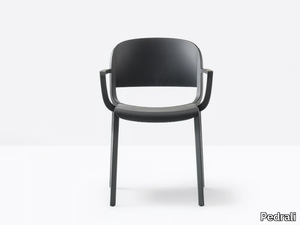 DOME 265 - Polypropylene chair with armrests _ Pedrali