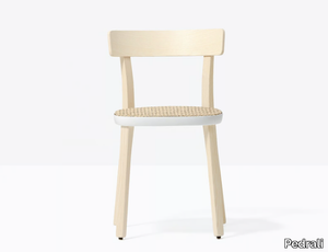 FOLK 2920 - Ash chair with cane seat _ Pedrali