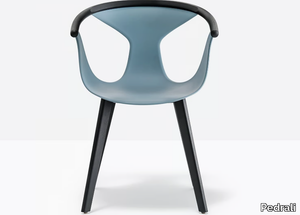 FOX 3725 - Stackable polypropylene chair with armrests _ Pedrali