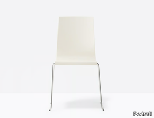 KUADRA 1158 - Sled base plastic chair _ Pedrali