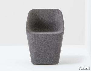 LOG 365 - Upholstered easy chair _ Pedrali