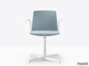 NOA 728/2 - With 4-spoke base chair with armrests _ Pedrali