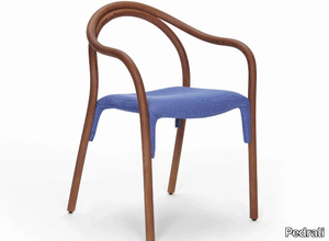 SOUL SOFT 3747 - Ash chair with integrated cushion _ Pedrali