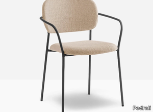 JAZZ 3704 - Stackable chair with armrests _ Pedrali