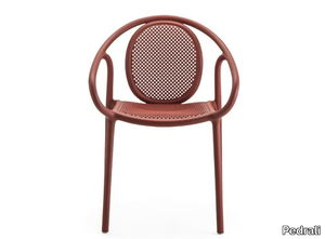 REMIND 3735R - Stackable polypropylene chair with armrests _ Pedrali