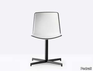 TWEET 890/2 - Swivel with 4-spoke base polypropylene chair _ Pedrali