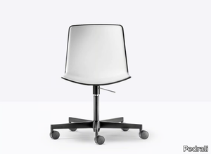 TWEET 891/3 - Swivel height-adjustable polypropylene chair _ Pedrali