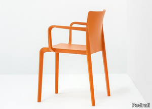 VOLT 675 - Polypropylene chair with armrests _ Pedrali